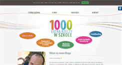 Desktop Screenshot of 1000extrarzeczywszkole.pl